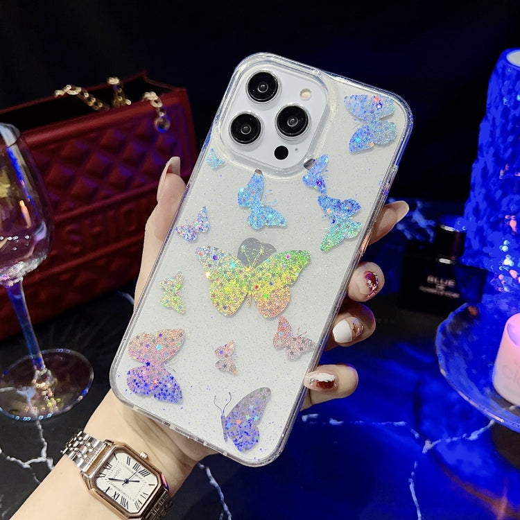 For iPhone 11 Little Star Series Glitter Powder TPU Phone Case(Butterflies) - free shipping - PMC TechLife - Order now!