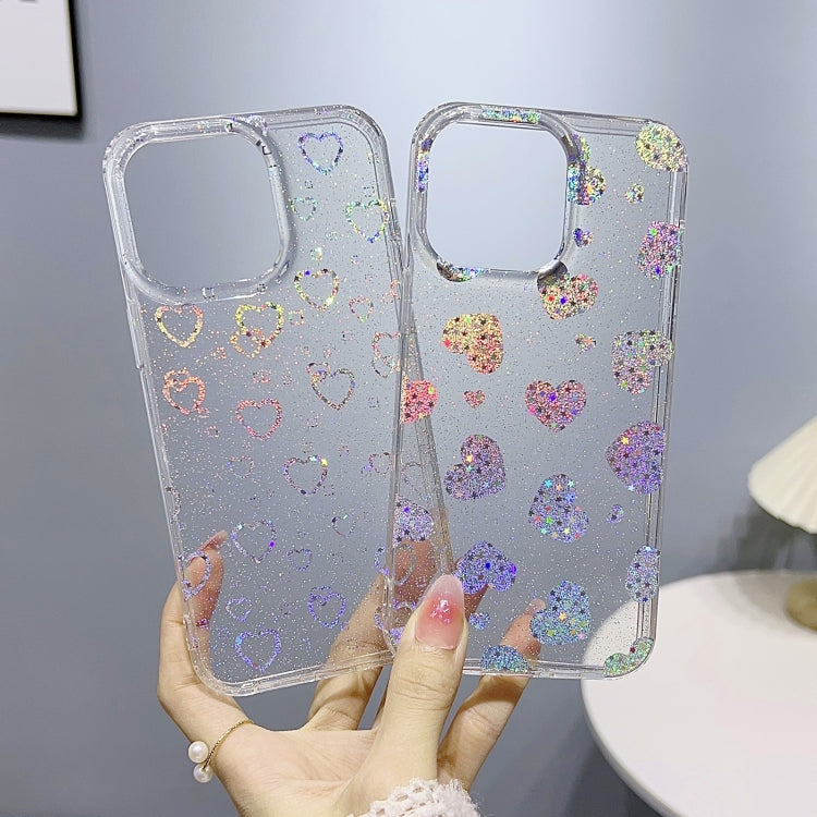 For iPhone 11 Pro Max Little Star Series Glitter Powder TPU Phone Case(Polka Dots) - free shipping - PMC TechLife - Order now!