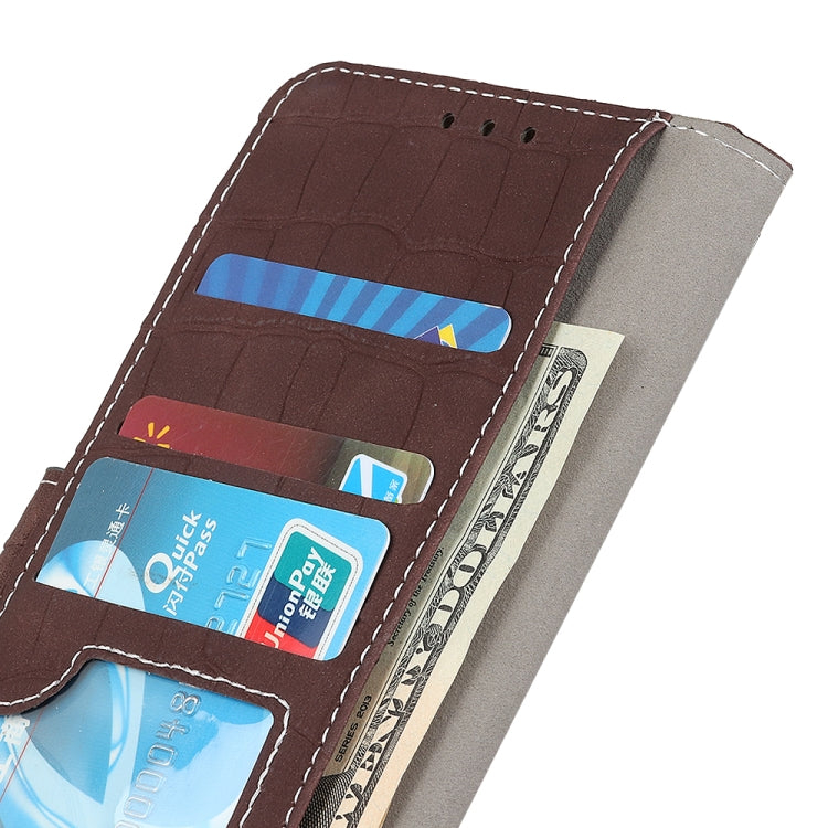 For Xiaomi Poco F5 Pro/Redmi K60/K60 Pro Magnetic Crocodile Texture Leather Phone Case(Brown) - free shipping - PMC TechLife - Order now!