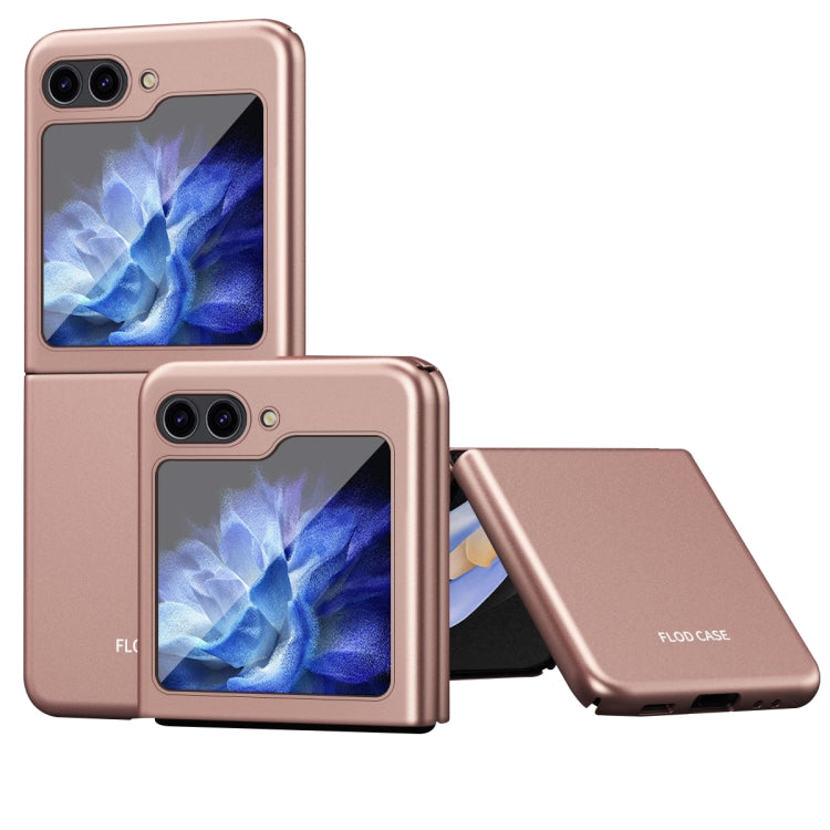 For Samsung Galaxy Z Flip5 Skin Feel Shockproof PC Fold Protective Phone Case(Pink) - free shipping - PMC TechLife - Order now!