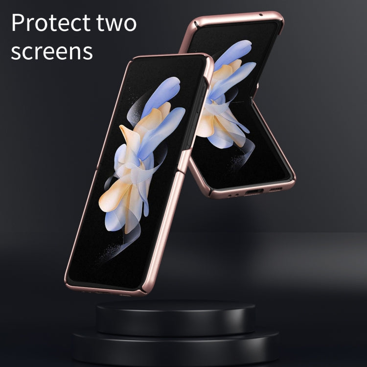 For Samsung Galaxy Z Flip5 Skin Feel Shockproof PC Fold Protective Phone Case(Pink) - free shipping - PMC TechLife - Order now!