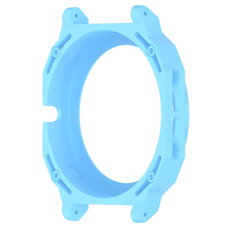For Huawei Watch GT Cyber Armor Hollow Watch Protective Case(Sky Blue) - Watch Cases by PMC TechLife | Online Shopping South Africa | PMC TechLife