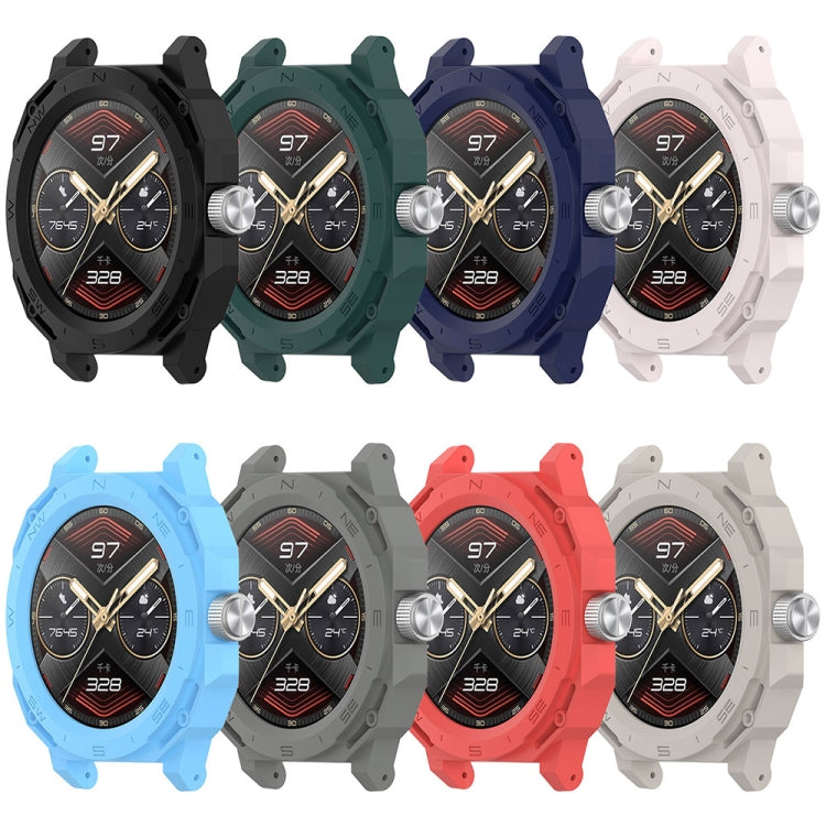 For Huawei Watch GT Cyber Armor Hollow Watch Protective Case(Sky Blue) - Watch Cases by PMC TechLife | Online Shopping South Africa | PMC TechLife