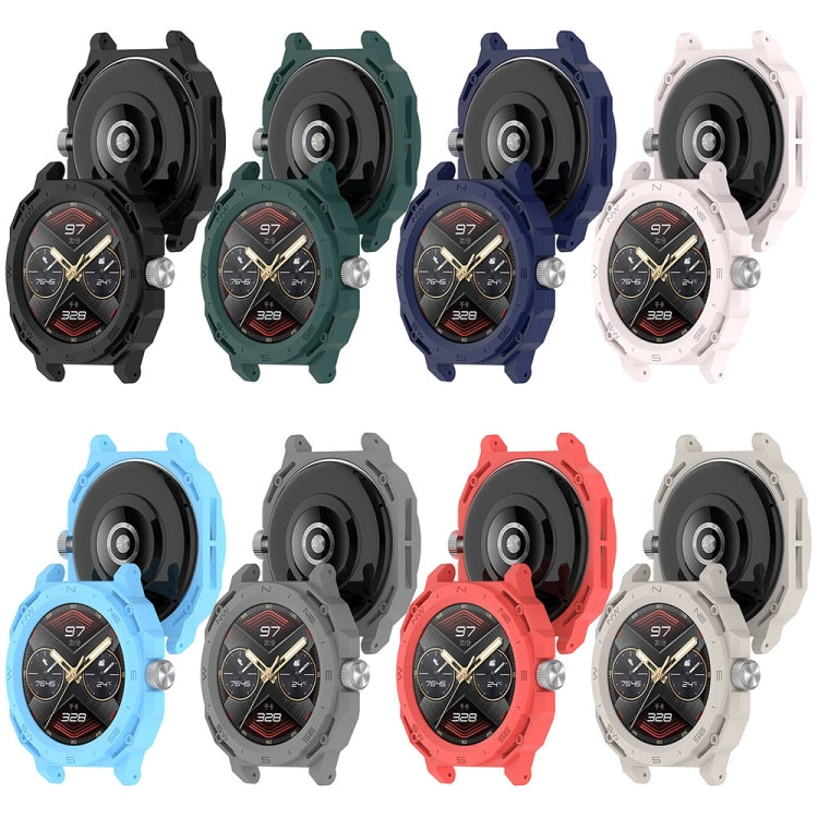 For Huawei Watch GT Cyber Armor Hollow Watch Protective Case(Red) - Watch Cases by PMC TechLife | Online Shopping South Africa | PMC TechLife