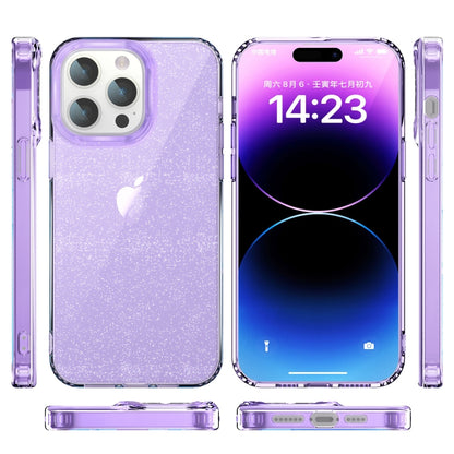 For iPhone 14 Pro Max Star Solid Color Phone Case(Purple) - iPhone 14 Pro Max Cases by PMC Jewellery | Online Shopping South Africa | PMC Jewellery