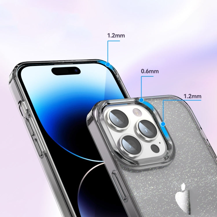 For iPhone 14 Pro Star Solid Color Phone Case(Black) - iPhone 14 Pro Cases by PMC TechLife | Online Shopping South Africa | PMC TechLife