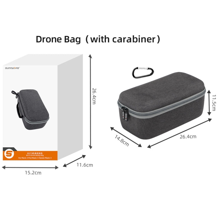 For DJI Mavic 3 Pro /  3 Classic / 3 Sunnylife Storage Bag Handbag Drone Body Bag - free shipping - PMC TechLife - Order now!