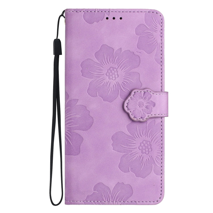 For Xiaomi 13 Flower Embossing Pattern Leather Phone Case(Purple) - free shipping - PMC TechLife - Order now!