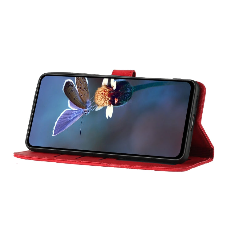 For Xiaomi Redmi 9A Flower Embossing Pattern Leather Phone Case(Red) - free shipping - PMC TechLife - Order now!
