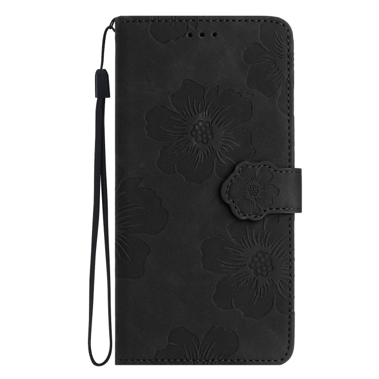 For Xiaomi Redmi Note 11 Pro 5G Global Flower Embossing Pattern Leather Phone Case(Black) - free shipping - PMC TechLife - Order now!