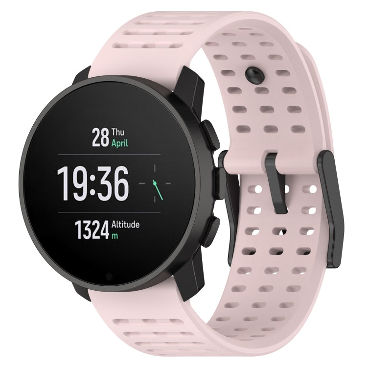 For Suunto 9 Peak Pro / Suunto Vertical Silicone Replacement Watch Band(Light Pink) -  by PMC TechLife | Online Shopping South Africa | PMC TechLife