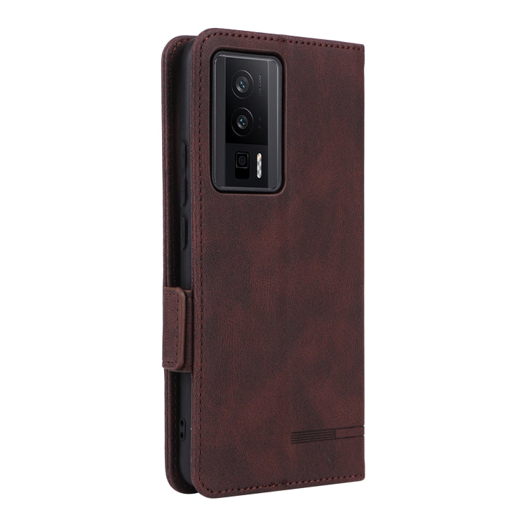For Xiaomi Poco F5 Pro / Redmi K60 Magnetic Clasp Leather Phone Case(Brown) - free shipping - PMC TechLife - Order now!