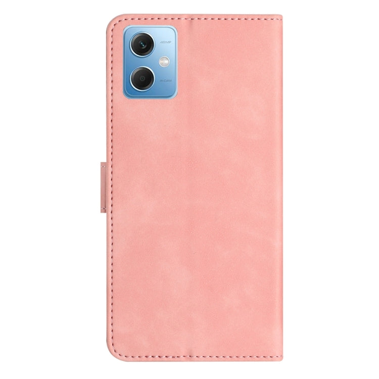 For Xiaomi Redmi Note 12 5G Global Seven Butterflies Embossed Leather Phone Case(Pink) - free shipping - PMC TechLife - Order now!