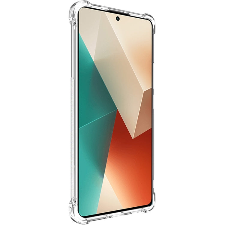 For Xiaomi Redmi Note 13 Pro+ imak Shockproof Airbag TPU Phone Case(Transparent) - free shipping - PMC TechLife - Order now!