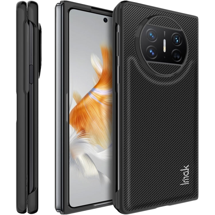 For Huawei Mate X3 imak Ruiyi Series Carbon Fiber PU + PC Phone Case - Huawei Cases by imak | Online Shopping South Africa | PMC TechLife | Buy Now Pay Later Mobicred