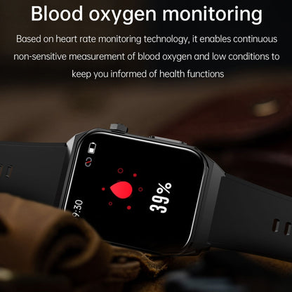 E530 1.91 inch IP68 Waterproof Silicone Band Smart Watch Supports ECG / Non-invasive Blood Sugar(Blue) - Smart Watches by PMC Jewellery | Online Shopping South Africa | PMC Jewellery