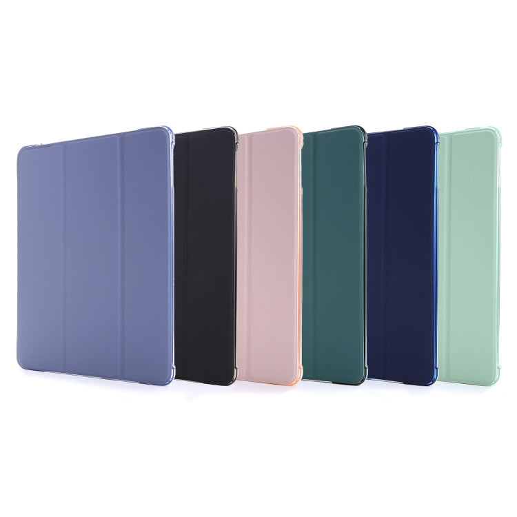 For iPad Air 2 Airbag Horizontal Flip Leather Case with Three-fold Holder & Pen Holder(Purple) - free shipping - PMC TechLife - Order now!