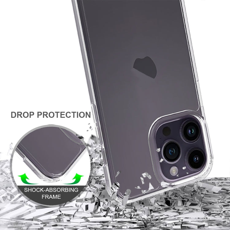 For iPhone 15 Pro Max Scratchproof Acrylic TPU Phone Case(Black) - iPhone 15 Pro Max Cases by PMC Jewellery | Online Shopping South Africa | PMC Jewellery