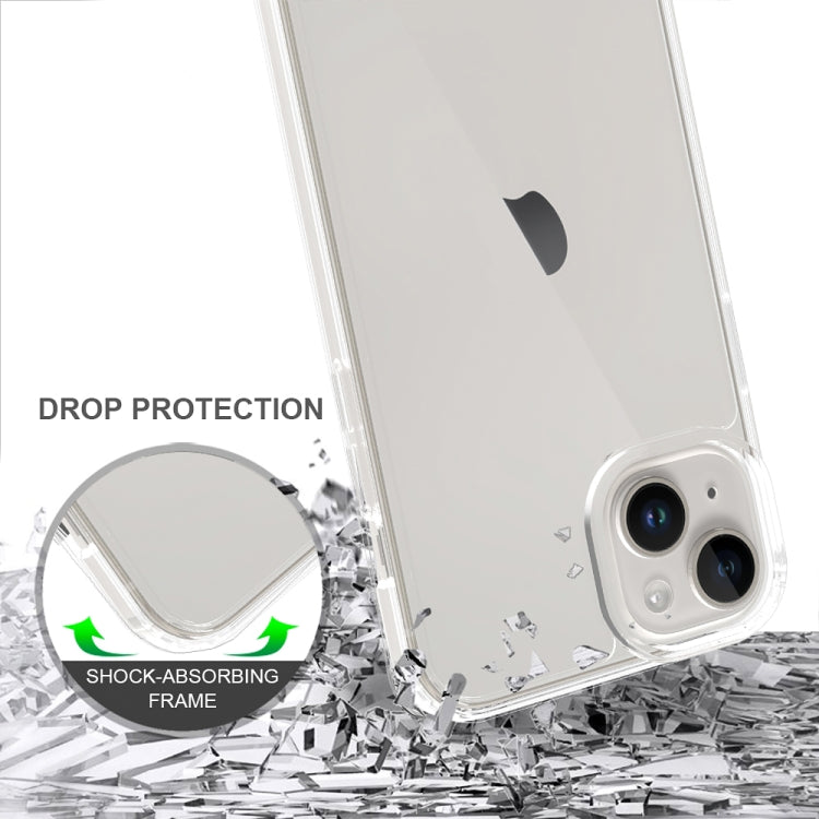 For iPhone 15 Plus Scratchproof Acrylic TPU Phone Case(Black) - free shipping - PMC TechLife - Order now!