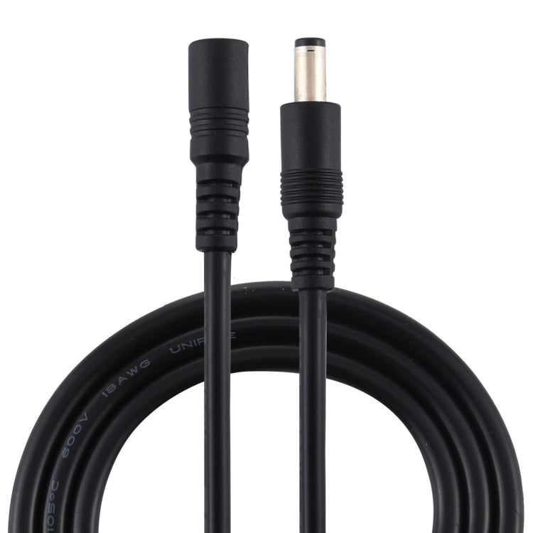 8A 5.5 x 2.1mm Female to Male DC Power Extension Cable(Black) - free shipping - PMC TechLife - Order now!