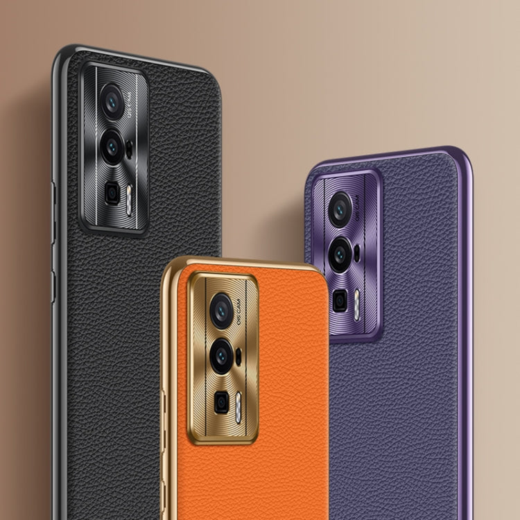 For Xiaomi Redmi K60 Litchi Texture Genuine Leather Phone Case(Black) - free shipping - PMC TechLife - Order now!