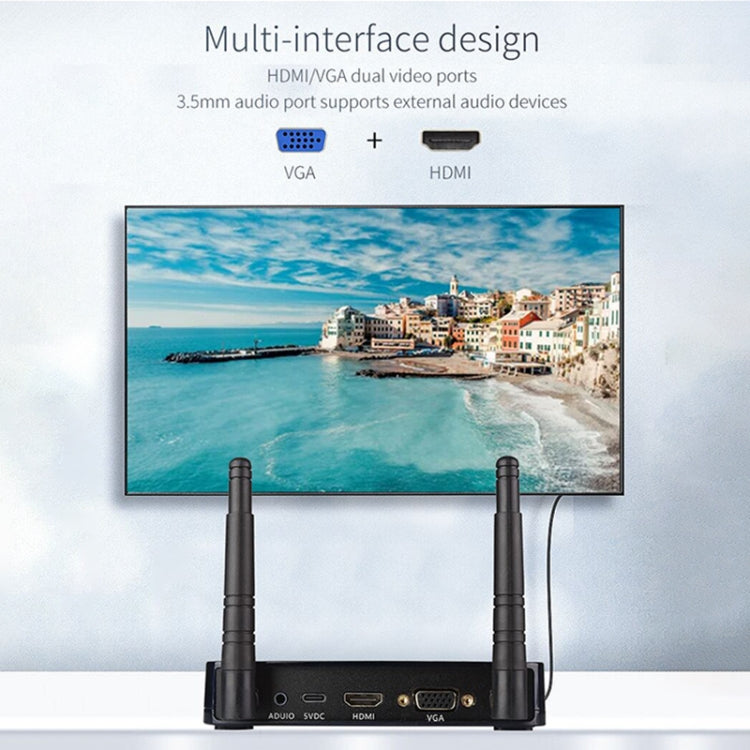 Measy UHD200 Wireless HDMI Transmitter and Receiver, Transmission Distance: 100m - free shipping - PMC TechLife - Order now!