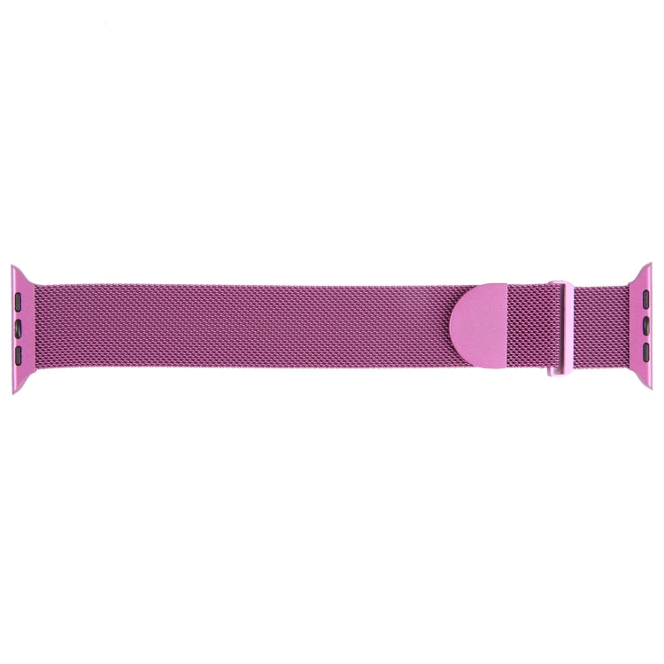 For Apple Watch Ultra 49mm Milanese Metal Magnetic Watch Band(Purple) - Watch Bands by PMC Jewellery | Online Shopping South Africa | PMC Jewellery