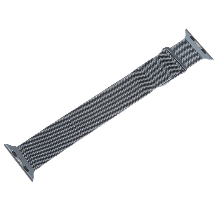 For Apple Watch 5 40mm Milanese Metal Magnetic Watch Band(Space Grey) - Watch Bands by PMC TechLife | Online Shopping South Africa | PMC TechLife