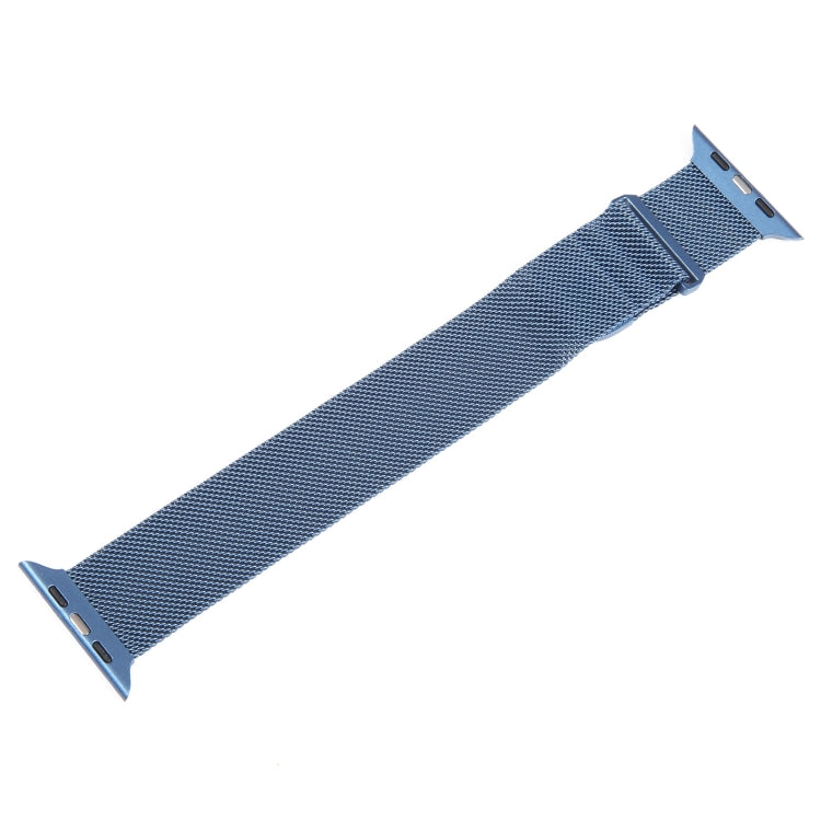 For Apple Watch 4 40mm Milanese Metal Magnetic Watch Band(Blue) - Watch Bands by PMC TechLife | Online Shopping South Africa | PMC TechLife