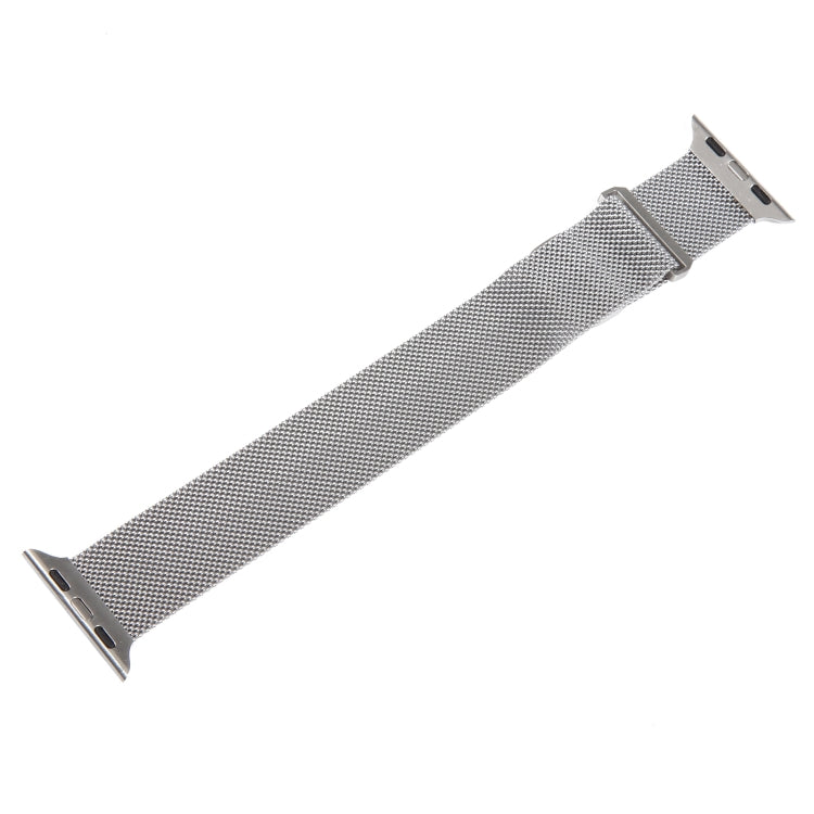 For Apple Watch 4 44mm Milanese Metal Magnetic Watch Band(Silver) - Watch Bands by PMC TechLife | Online Shopping South Africa | PMC TechLife