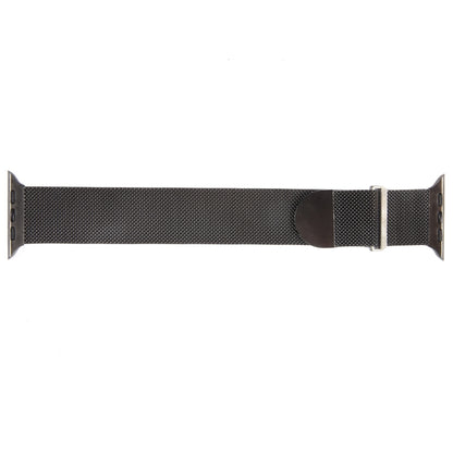 For Apple Watch 3 38mm Milanese Metal Magnetic Watch Band(Gunmetal) - Watch Bands by PMC Jewellery | Online Shopping South Africa | PMC Jewellery