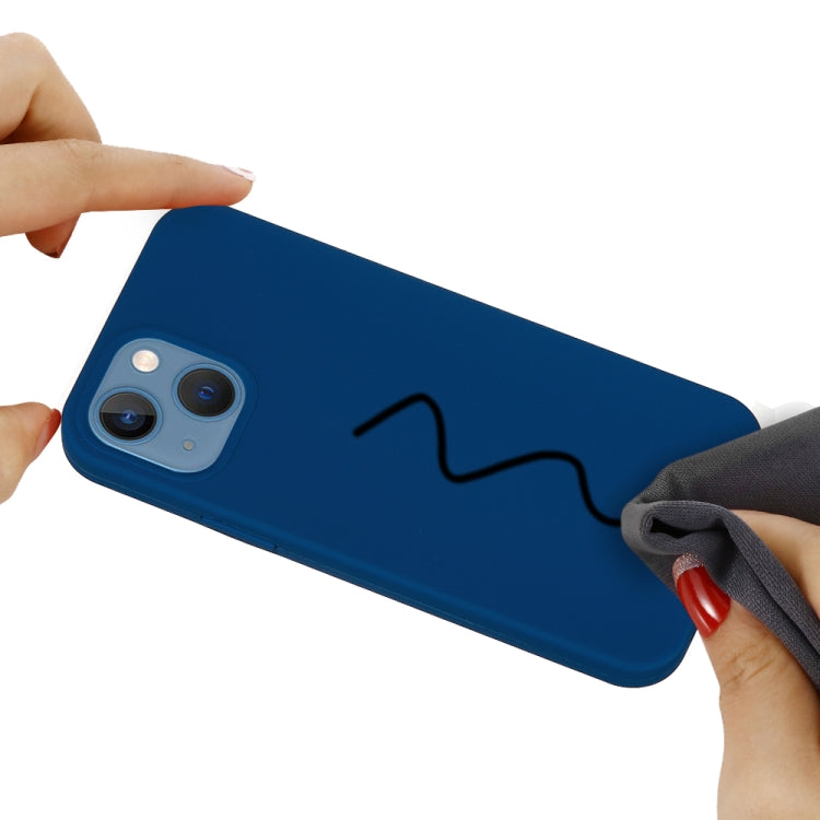 For iPhone 15 Solid Color Silicone Phone Case(Cobalt Blue) - iPhone 15 Cases by PMC TechLife | Online Shopping South Africa | PMC TechLife