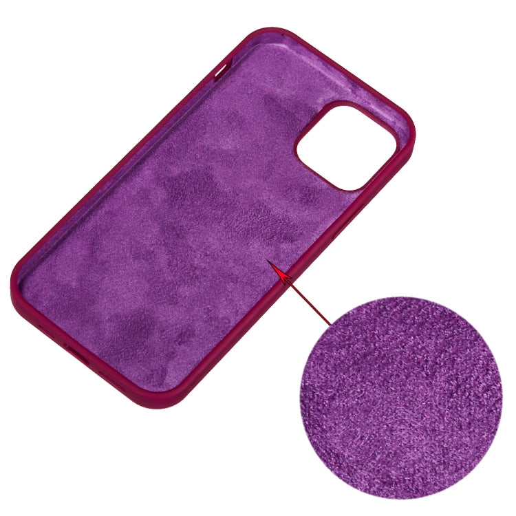 For iPhone 15 Solid Color Silicone Phone Case(Violet) - iPhone 15 Cases by PMC Jewellery | Online Shopping South Africa | PMC Jewellery