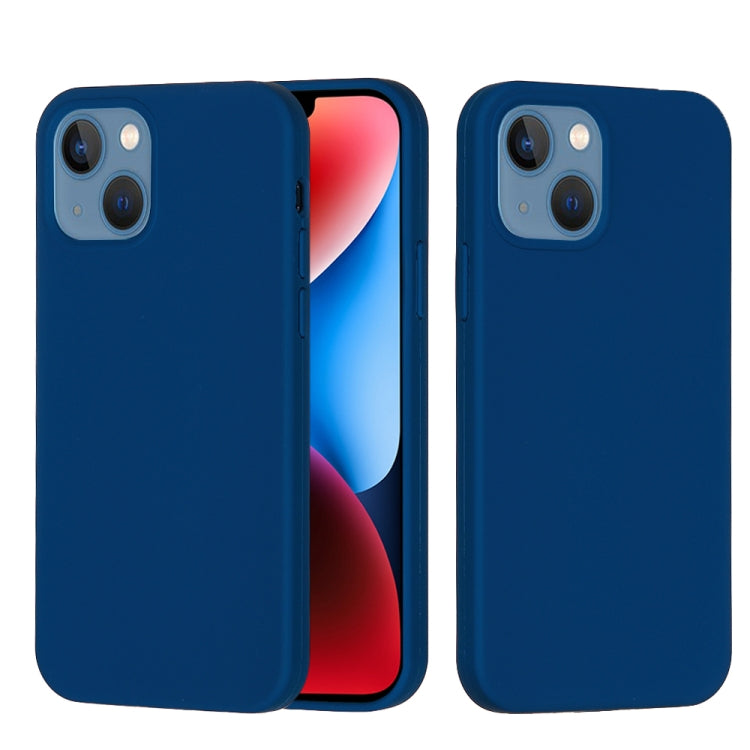 For iPhone 15 Plus Solid Color Silicone Phone Case(Cobalt Blue) - iPhone 15 Plus Cases by PMC TechLife | Online Shopping South Africa | PMC TechLife
