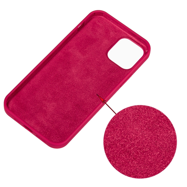 For iPhone 15 Plus Solid Color Silicone Phone Case(Rose Red) - iPhone 15 Plus Cases by PMC Jewellery | Online Shopping South Africa | PMC Jewellery