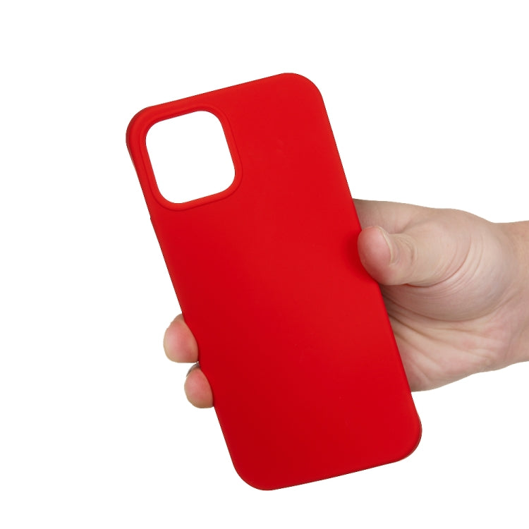For iPhone 15 Pro Max Solid Color Silicone Phone Case(Red) - iPhone 15 Pro Max Cases by PMC TechLife | Online Shopping South Africa | PMC TechLife