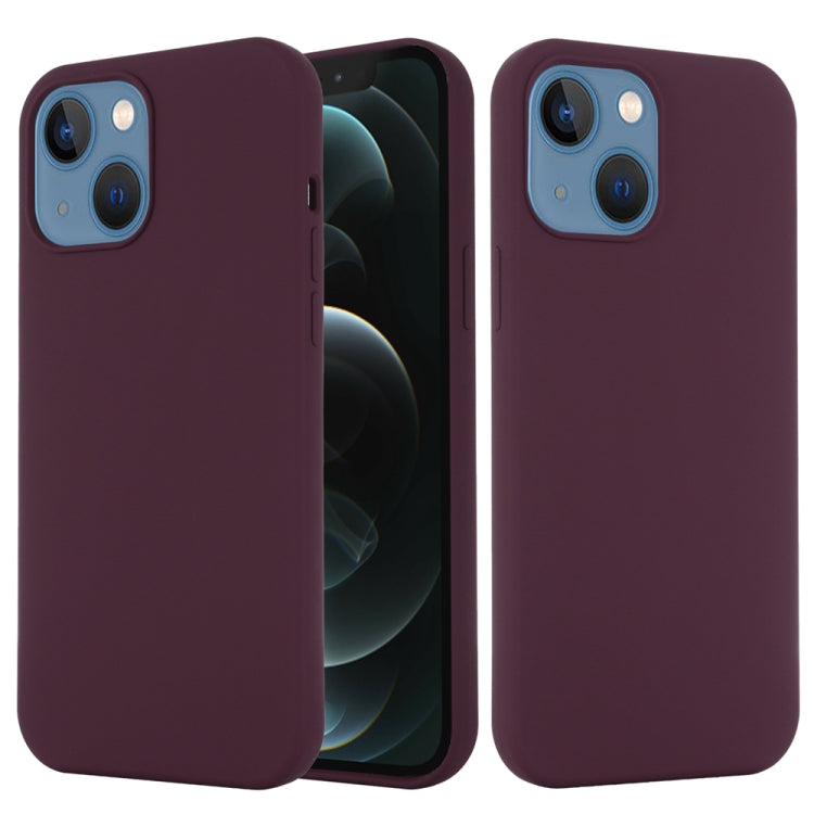 For iPhone 15 Shockproof Silicone Magsafe Phone Case(Plum Color) - free shipping - PMC TechLife - Order now!