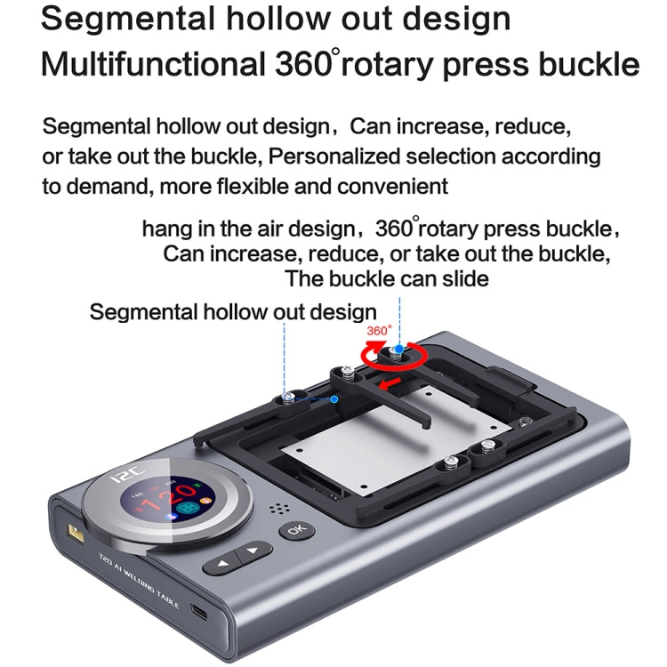 i2C T20 Heating Platform Module For iPhone X / 11 Series - Repair Platform by PMC Jewellery | Online Shopping South Africa | PMC Jewellery