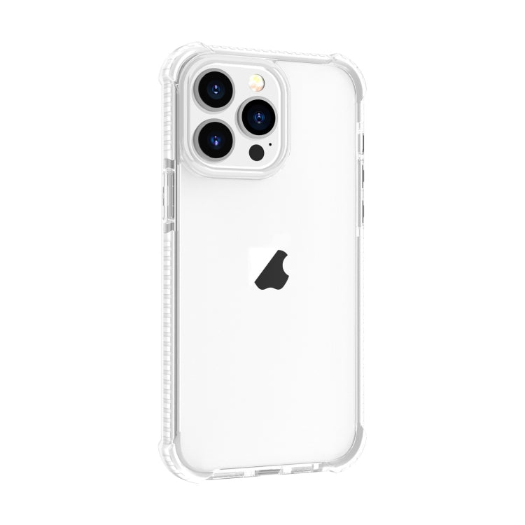 For iPhone 15 Pro Four-corner Shockproof TPU + Acrylic Phone Case(Transparent) - iPhone 15 Pro Cases by PMC TechLife | Online Shopping South Africa | PMC TechLife