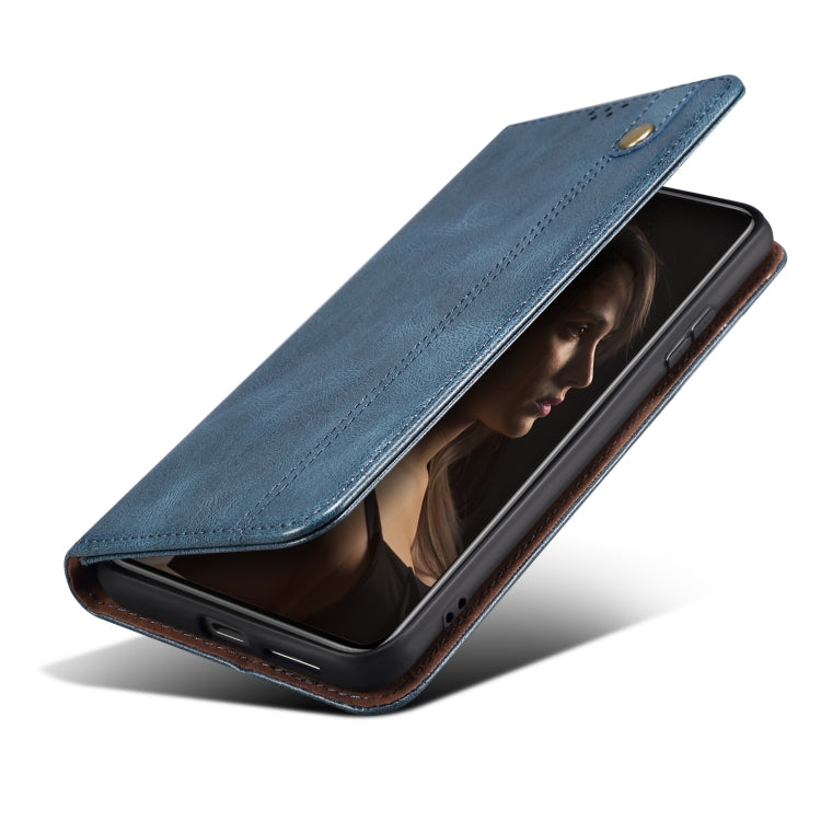 For Xiaomi Redmi Note 12S Oil Wax Crazy Horse Texture Leather Phone Case(Blue) - free shipping - PMC TechLife - Order now!