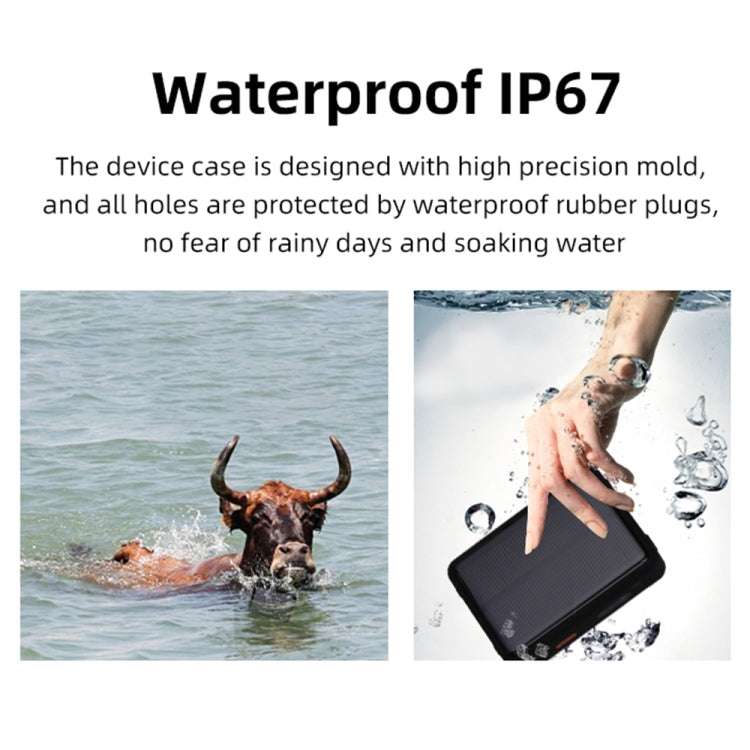 V44 Solar Energy Waterproof Cattle and Sheep GPS Tracker - Personal Tracker by PMC TechLife | Online Shopping South Africa | PMC TechLife | Buy Now Pay Later Mobicred