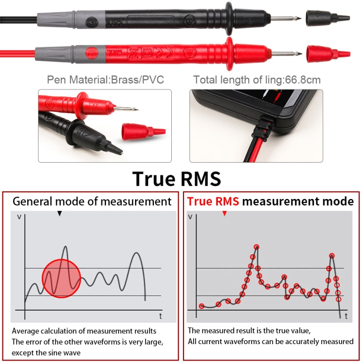 WinAPEX Smart Touch Screen Digital Multimeter, Model:8136 - free shipping - PMC TechLife - Order now!