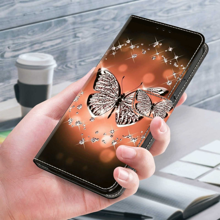 For Xiaomi Redmi 9C Crystal 3D Shockproof Protective Leather Phone Case(Crystal Butterfly) - free shipping - PMC TechLife - Order now!