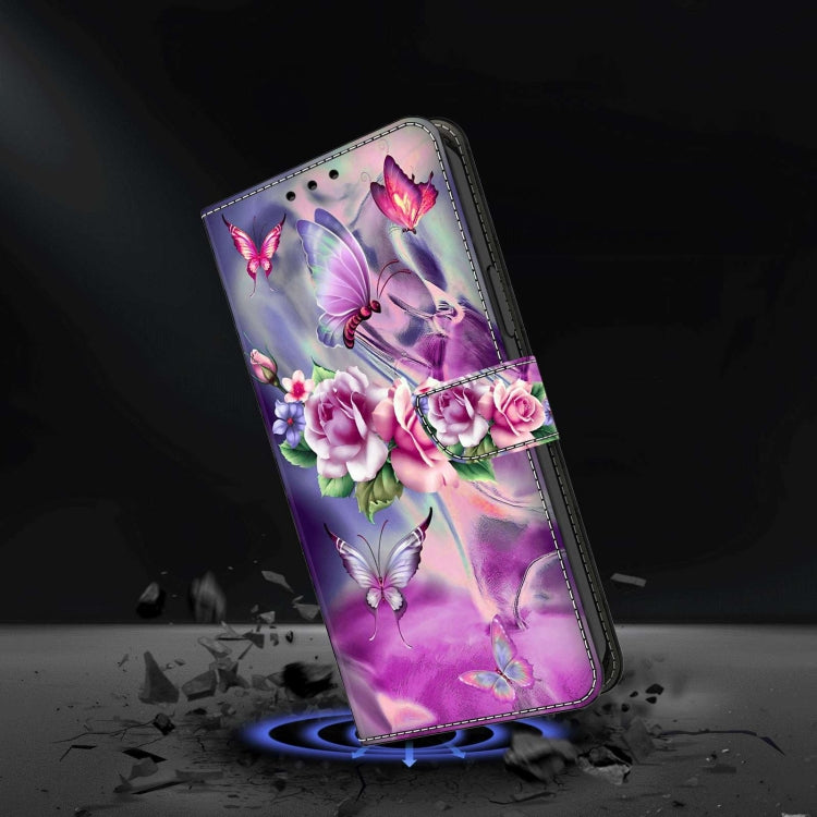 For Xiaomi Redmi 9T Crystal 3D Shockproof Protective Leather Phone Case(Butterfly) - free shipping - PMC TechLife - Order now!