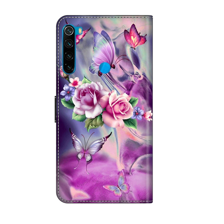 For Xiaomi Redmi Note 8 Crystal 3D Shockproof Protective Leather Phone Case(Butterfly) - free shipping - PMC TechLife - Order now!