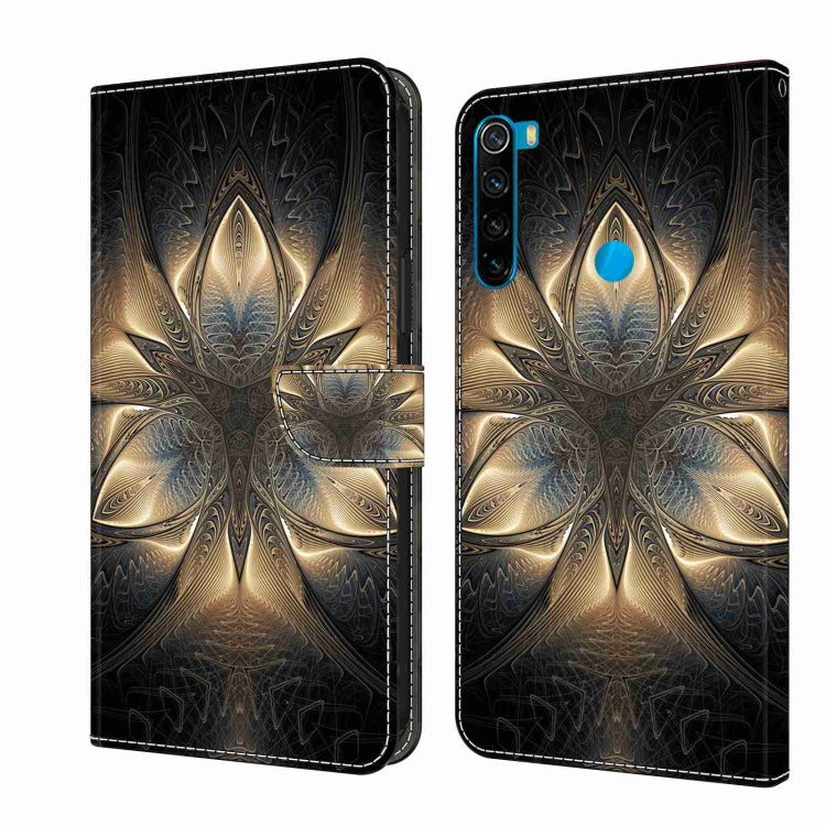 For Xiaomi Redmi Note 8 Crystal 3D Shockproof Protective Leather Phone Case(Luminous Building) - free shipping - PMC TechLife - Order now!