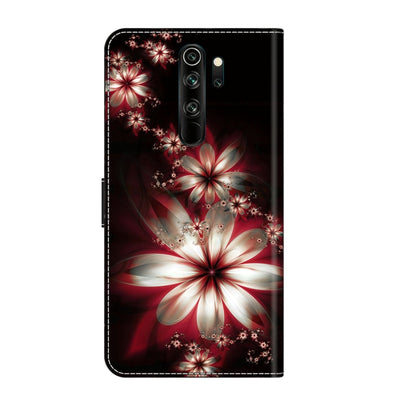 For Xiaomi Redmi Note 8 Pro Crystal 3D Shockproof Protective Leather Phone Case(Fantastic Flower) - Xiaomi Cases by PMC Jewellery | Online Shopping South Africa | PMC Jewellery