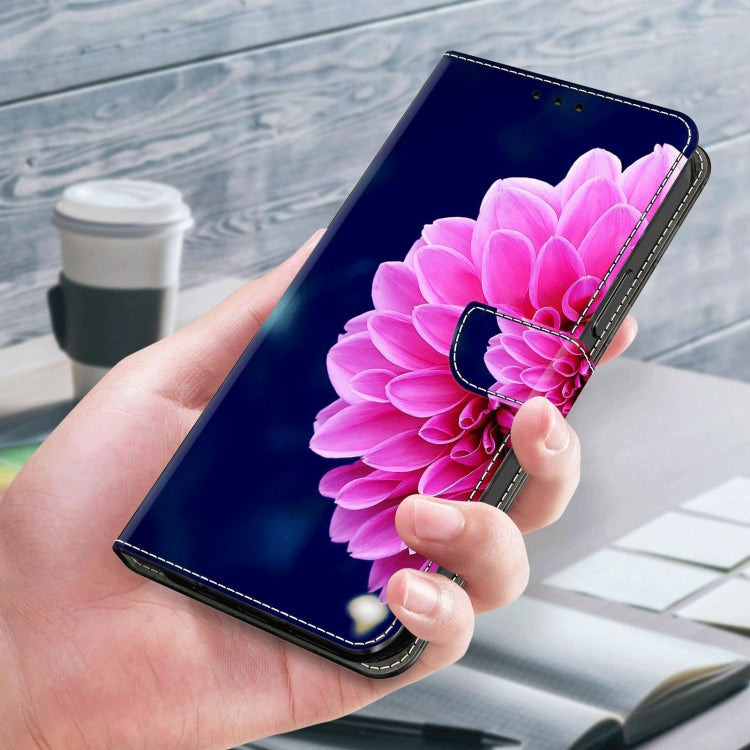 For Xiaomi Redmi Note 9 Crystal 3D Shockproof Protective Leather Phone Case(Pink Petals) - free shipping - PMC TechLife - Order now!