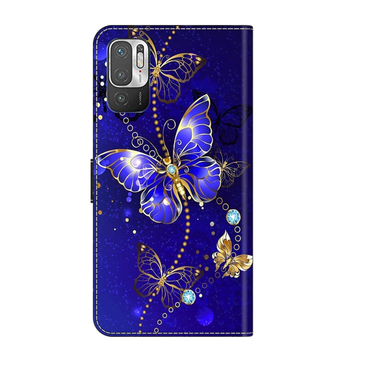 For Xiaomi Redmi Note 10 5G Crystal 3D Shockproof Protective Leather Phone Case(Diamond Butterfly) - free shipping - PMC TechLife - Order now!