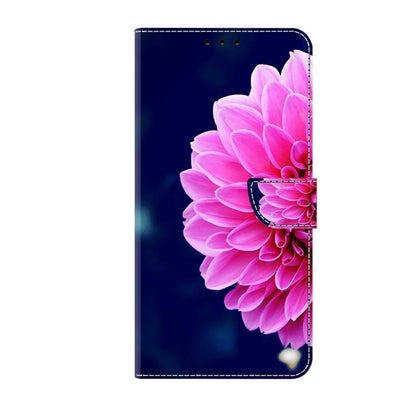 For Xiaomi Redmi Note 11 Pro 5G / 4G Global Crystal 3D Shockproof Protective Leather Phone Case(Pink Petals) - Xiaomi Cases by PMC Jewellery | Online Shopping South Africa | PMC Jewellery